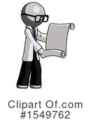 Gray Design Mascot Clipart #1549762 by Leo Blanchette