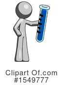Gray Design Mascot Clipart #1549777 by Leo Blanchette