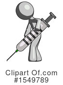 Gray Design Mascot Clipart #1549789 by Leo Blanchette