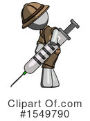 Gray Design Mascot Clipart #1549790 by Leo Blanchette