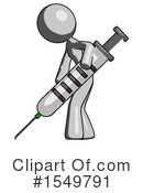 Gray Design Mascot Clipart #1549791 by Leo Blanchette