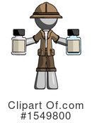 Gray Design Mascot Clipart #1549800 by Leo Blanchette