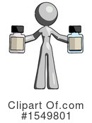 Gray Design Mascot Clipart #1549801 by Leo Blanchette