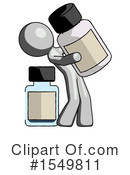 Gray Design Mascot Clipart #1549811 by Leo Blanchette
