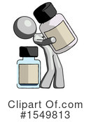 Gray Design Mascot Clipart #1549813 by Leo Blanchette