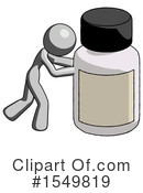 Gray Design Mascot Clipart #1549819 by Leo Blanchette