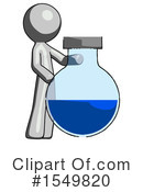 Gray Design Mascot Clipart #1549820 by Leo Blanchette