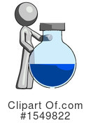 Gray Design Mascot Clipart #1549822 by Leo Blanchette