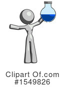 Gray Design Mascot Clipart #1549826 by Leo Blanchette