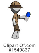 Gray Design Mascot Clipart #1549837 by Leo Blanchette