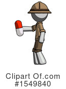 Gray Design Mascot Clipart #1549840 by Leo Blanchette