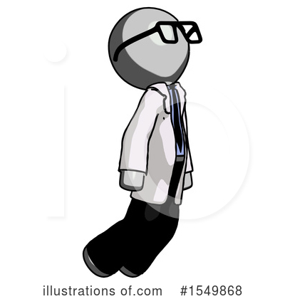 Royalty-Free (RF) Gray Design Mascot Clipart Illustration by Leo Blanchette - Stock Sample #1549868