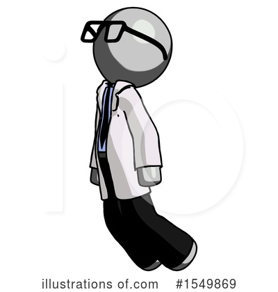 Royalty-Free (RF) Gray Design Mascot Clipart Illustration by Leo Blanchette - Stock Sample #1549869