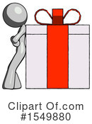 Gray Design Mascot Clipart #1549880 by Leo Blanchette