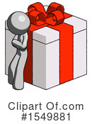 Gray Design Mascot Clipart #1549881 by Leo Blanchette