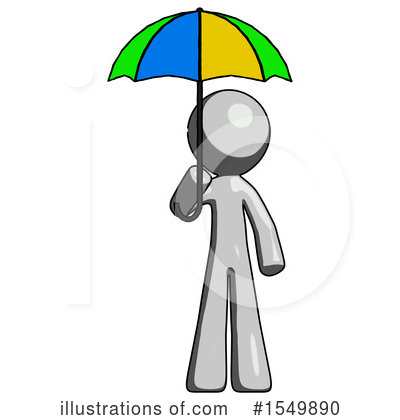 Royalty-Free (RF) Gray Design Mascot Clipart Illustration by Leo Blanchette - Stock Sample #1549890