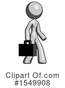 Gray Design Mascot Clipart #1549908 by Leo Blanchette