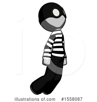 Royalty-Free (RF) Gray Design Mascot Clipart Illustration by Leo Blanchette - Stock Sample #1558087