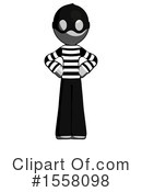 Gray Design Mascot Clipart #1558098 by Leo Blanchette