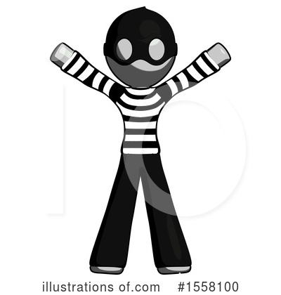 Royalty-Free (RF) Gray Design Mascot Clipart Illustration by Leo Blanchette - Stock Sample #1558100