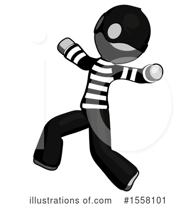 Royalty-Free (RF) Gray Design Mascot Clipart Illustration by Leo Blanchette - Stock Sample #1558101