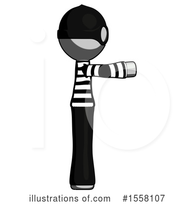 Royalty-Free (RF) Gray Design Mascot Clipart Illustration by Leo Blanchette - Stock Sample #1558107