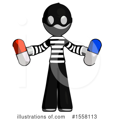 Royalty-Free (RF) Gray Design Mascot Clipart Illustration by Leo Blanchette - Stock Sample #1558113