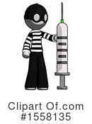 Gray Design Mascot Clipart #1558135 by Leo Blanchette