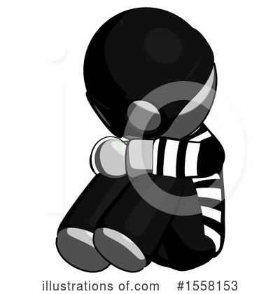 Royalty-Free (RF) Gray Design Mascot Clipart Illustration by Leo Blanchette - Stock Sample #1558153