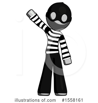 Royalty-Free (RF) Gray Design Mascot Clipart Illustration by Leo Blanchette - Stock Sample #1558161