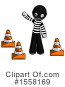 Gray Design Mascot Clipart #1558169 by Leo Blanchette