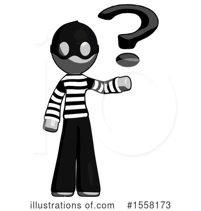 Royalty-Free (RF) Gray Design Mascot Clipart Illustration by Leo Blanchette - Stock Sample #1558173