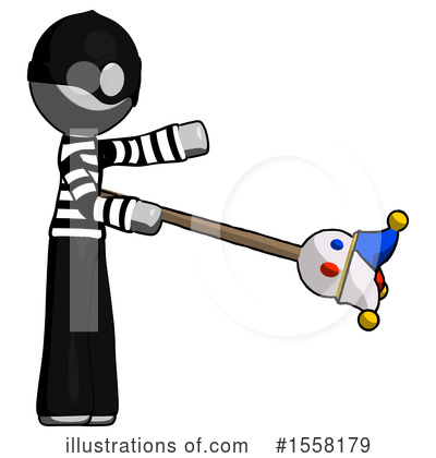 Royalty-Free (RF) Gray Design Mascot Clipart Illustration by Leo Blanchette - Stock Sample #1558179
