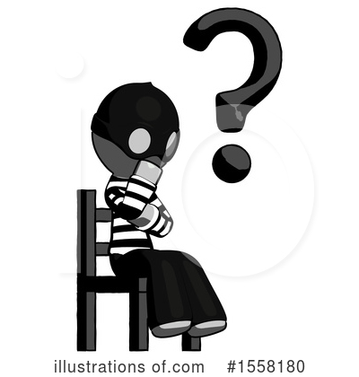 Royalty-Free (RF) Gray Design Mascot Clipart Illustration by Leo Blanchette - Stock Sample #1558180