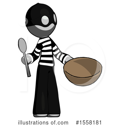 Royalty-Free (RF) Gray Design Mascot Clipart Illustration by Leo Blanchette - Stock Sample #1558181