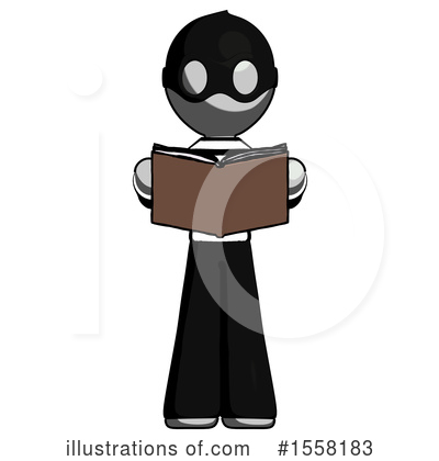 Royalty-Free (RF) Gray Design Mascot Clipart Illustration by Leo Blanchette - Stock Sample #1558183