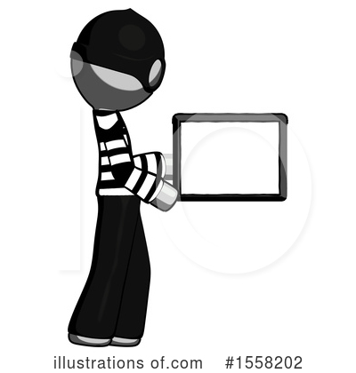 Royalty-Free (RF) Gray Design Mascot Clipart Illustration by Leo Blanchette - Stock Sample #1558202