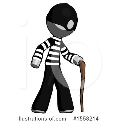 Royalty-Free (RF) Gray Design Mascot Clipart Illustration by Leo Blanchette - Stock Sample #1558214