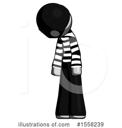 Royalty-Free (RF) Gray Design Mascot Clipart Illustration by Leo Blanchette - Stock Sample #1558239