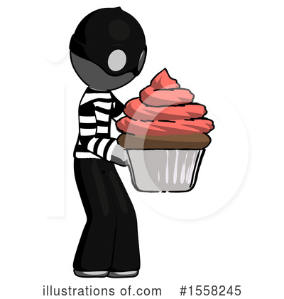 Royalty-Free (RF) Gray Design Mascot Clipart Illustration by Leo Blanchette - Stock Sample #1558245