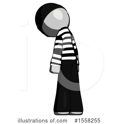 Royalty-Free (RF) Gray Design Mascot Clipart Illustration by Leo Blanchette - Stock Sample #1558255