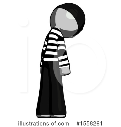 Royalty-Free (RF) Gray Design Mascot Clipart Illustration by Leo Blanchette - Stock Sample #1558261