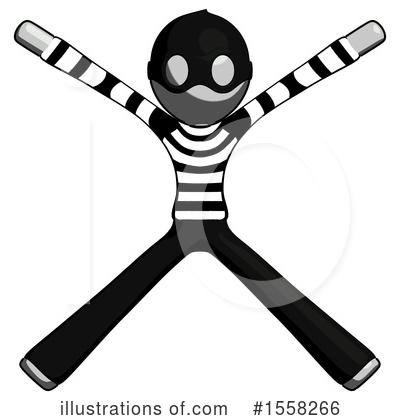 Royalty-Free (RF) Gray Design Mascot Clipart Illustration by Leo Blanchette - Stock Sample #1558266