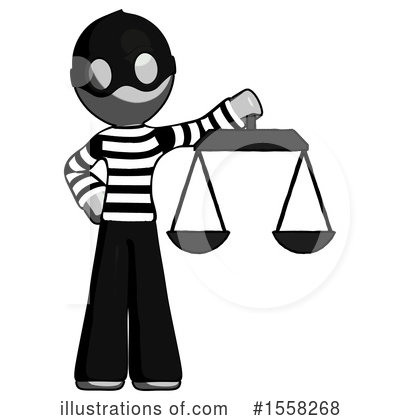 Royalty-Free (RF) Gray Design Mascot Clipart Illustration by Leo Blanchette - Stock Sample #1558268
