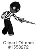 Gray Design Mascot Clipart #1558272 by Leo Blanchette