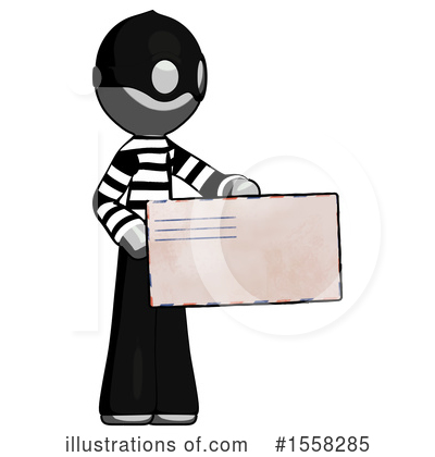 Royalty-Free (RF) Gray Design Mascot Clipart Illustration by Leo Blanchette - Stock Sample #1558285