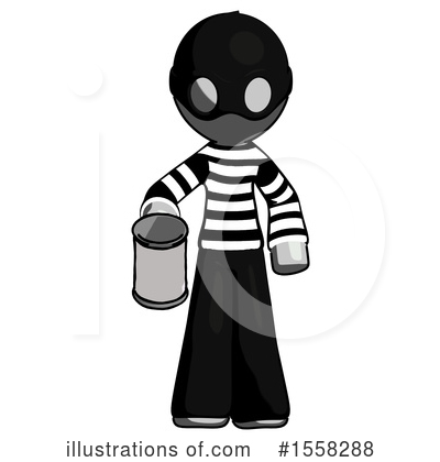 Royalty-Free (RF) Gray Design Mascot Clipart Illustration by Leo Blanchette - Stock Sample #1558288