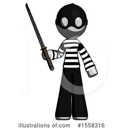Royalty-Free (RF) Gray Design Mascot Clipart Illustration by Leo Blanchette - Stock Sample #1558316