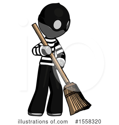 Royalty-Free (RF) Gray Design Mascot Clipart Illustration by Leo Blanchette - Stock Sample #1558320