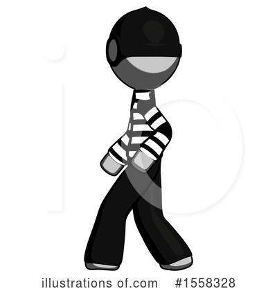 Royalty-Free (RF) Gray Design Mascot Clipart Illustration by Leo Blanchette - Stock Sample #1558328